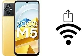 How to generate a Wi-Fi QR code on a Xiaomi Poco M5