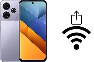 How to generate a QR code with the Wi-Fi password on a Xiaomi Poco M6 4G