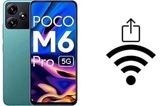 How to generate a Wi-Fi QR code on a Xiaomi Poco M6 Pro