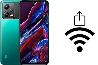 How to generate a Wi-Fi QR code on a Xiaomi Poco X5