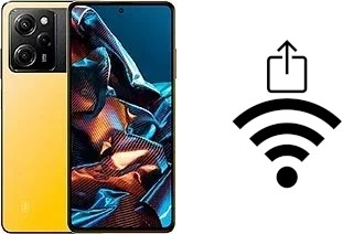 How to generate a Wi-Fi QR code on a Xiaomi Poco X5 Pro