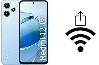 How to generate a Wi-Fi QR code on a Xiaomi Redmi 12 5G