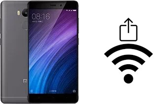 How to generate a Wi-Fi QR code on a Xiaomi Redmi 4 Prime