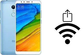 How to generate a Wi-Fi QR code on a Xiaomi Redmi 5