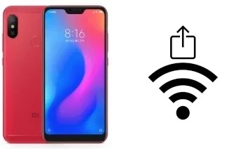 How to generate a QR code with the Wi-Fi password on a Xiaomi Redmi 6 Pro