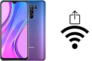 How to generate a Wi-Fi QR code on a Xiaomi Redmi 9 Prime