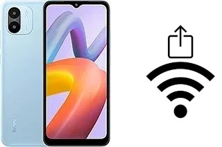 How to generate a Wi-Fi QR code on a Xiaomi Redmi A2