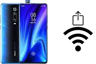 How to generate a QR code with the Wi-Fi password on a Xiaomi Redmi K20