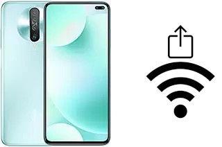 How to generate a Wi-Fi QR code on a Xiaomi Redmi K30 5G Racing