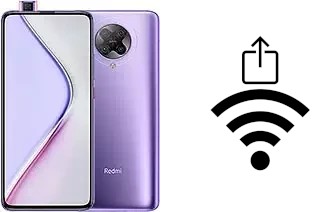 How to generate a Wi-Fi QR code on a Xiaomi Redmi K30 Pro Zoom