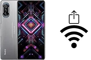 How to generate a Wi-Fi QR code on a Xiaomi Redmi K40 Gaming