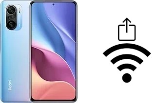 How to generate a QR code with the Wi-Fi password on a Xiaomi Redmi K40 Pro