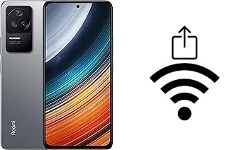 How to generate a Wi-Fi QR code on a Xiaomi Redmi K40S