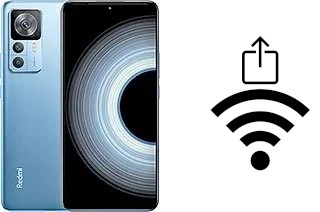 How to generate a Wi-Fi QR code on a Xiaomi Redmi K50 Ultra