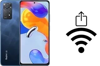 How to generate a Wi-Fi QR code on a Xiaomi Redmi Note 11 Pro 5G