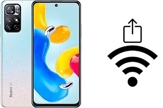 How to generate a Wi-Fi QR code on a Xiaomi Redmi Note 11S 5G