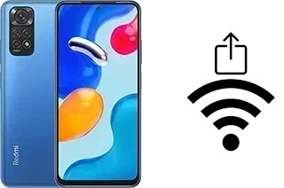 How to generate a Wi-Fi QR code on a Xiaomi Redmi Note 11S