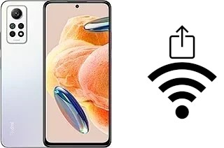 How to generate a Wi-Fi QR code on a Xiaomi Redmi Note 12 Pro 4G