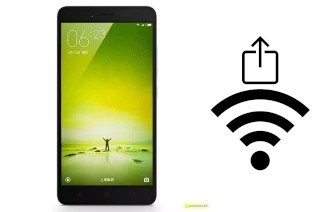 How to generate a Wi-Fi QR code on a Xiaomi Redmi Note 2 Prime