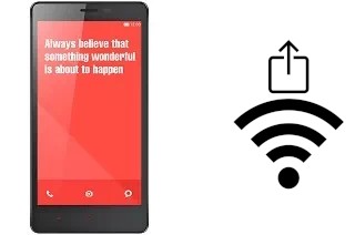 How to generate a Wi-Fi QR code on a Xiaomi Redmi Note 4G