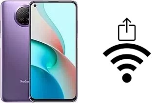 How to generate a Wi-Fi QR code on a Xiaomi Redmi Note 9 5G