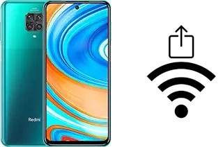 How to generate a Wi-Fi QR code on a Xiaomi Redmi Note 9 Pro