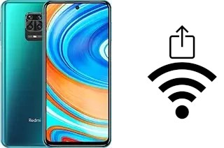 How to generate a Wi-Fi QR code on a Xiaomi Redmi Note 9 Pro Max