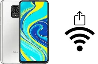 How to generate a Wi-Fi QR code on a Xiaomi Redmi Note 9S