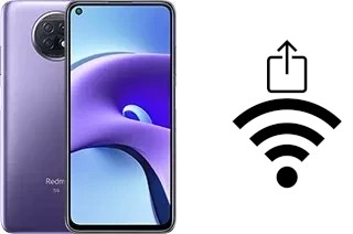 How to generate a Wi-Fi QR code on a Xiaomi Redmi Note 9T