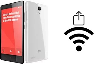 How to generate a Wi-Fi QR code on a Xiaomi Redmi Note Prime