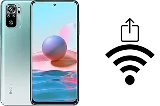 How to generate a Wi-Fi QR code on a Xiaomi Redmi Note 10