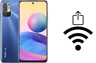 How to generate a Wi-Fi QR code on a Xiaomi Redmi Note 10 5G