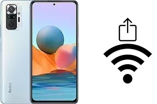 How to generate a Wi-Fi QR code on a Xiaomi Redmi Note 10 Pro