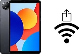 How to generate a QR code with the Wi-Fi password on a Xiaomi Redmi Pad SE 4G