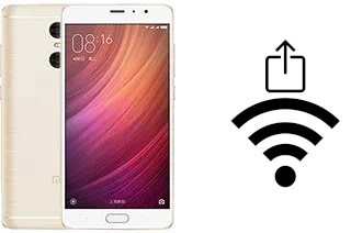 How to generate a QR code with the Wi-Fi password on a Xiaomi Redmi Pro Standard Edition