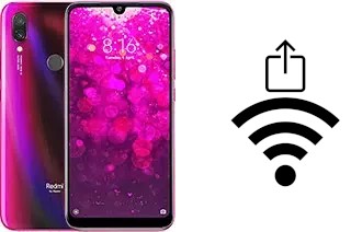 How to generate a QR code with the Wi-Fi password on a Xiaomi Redmi Y3