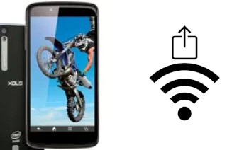 How to generate a QR code with the Wi-Fi password on a XOLO X1000