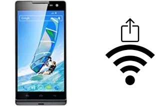 How to generate a Wi-Fi QR code on an XOLO Q1100