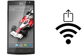 How to generate a QR code with the Wi-Fi password on a XOLO Q2000