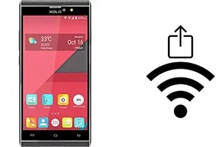 How to generate a QR code with the Wi-Fi password on a XOLO Black 1X