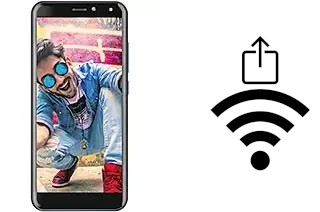 How to generate a Wi-Fi QR code on an Yezz LIV1