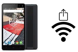 How to generate a Wi-Fi QR code on an Yezz Monte Carlo 55 LTE