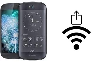 How to generate a QR code with the Wi-Fi password on a Yota YotaPhone 2