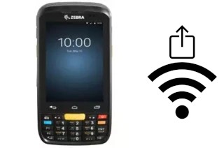 How to generate a QR code with the Wi-Fi password on a Zebra MC36