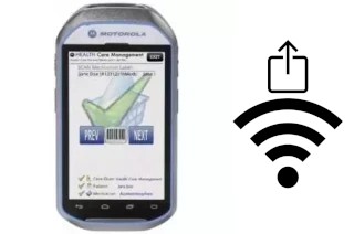 How to generate a QR code with the Wi-Fi password on a Zebra MC40N0