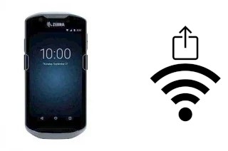 How to generate a QR code with the Wi-Fi password on a Zebra TC57