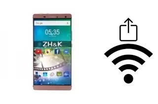 How to generate a QR code with the Wi-Fi password on a ZH-K Mobile Evo