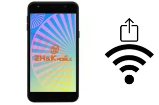 How to generate a QR code with the Wi-Fi password on a ZH-K Mobile Odyssey J10 Mini