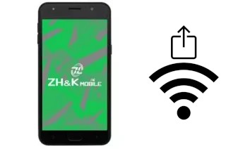 How to generate a QR code with the Wi-Fi password on a ZH-K Mobile Odyssey Victory