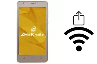 How to generate a QR code with the Wi-Fi password on a ZH-K Mobile Spark 3